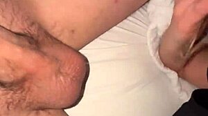 Curvy housewife enjoys outdoor fun in the snow