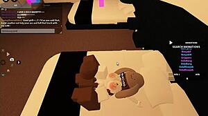 Wanna see wild anal in this blacked Roblox porn threesome?