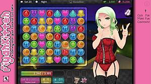 Do your worst in HuniePop female walkthrough 21.