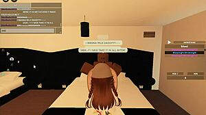 3 woman having fun with big black cock in Roblox