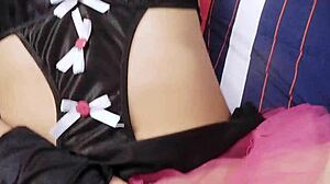 Raw Porn Session With Horny Latina Bitch In Lingerie