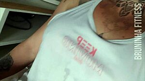 Redhead's Passionate Bike Ride Exposing Her Pussy