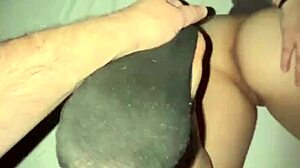 Snow flash and public pussy eating action