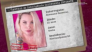 gi genesini masturbates her big tits and ass in california
