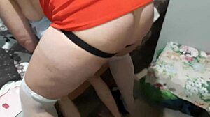 We take turns fucking her tight ass hard