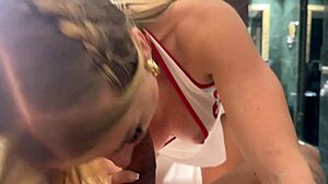 Leo Santos And La Petite Ange Engage In Provocative Nurse Blowjob And Sex!