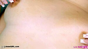 Flawless blonde flaunts her stunning sexy curves