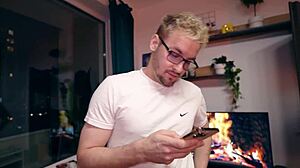 nerdy step bro turned on by my ass