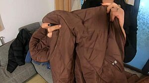 MilfyCalla PREVIEW - PEE, FARTING, and CUM on New Downjackets 178