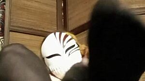 Pantyhose Babe Teases in Lingerie and Stockings for Homemade Solo Show