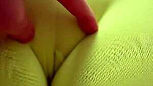 I am rubbing my pussy in the panties, it is very wet