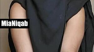 Mia’s Niqab Compilation 8 Got Arab Deepthroat and Ass Shaking. Her Submissive Vibe and Feet Play Are Insane! 🔥