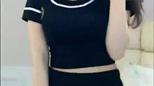 chi danny performs a sexy dance on webcam