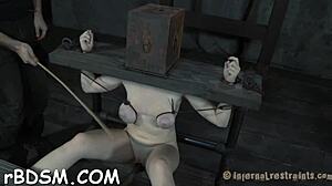 sadomasochism master leads competition in rough sex and sucking