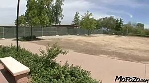 mofozo com - latina college grad savors playing with thick sperm load