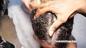 Yo, Serenity Taylor, let’s get wild in this ebony threesome!