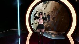 Thick Thigh Girl Korea Cover Dance 3D