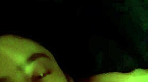 Is she sucking that monster cock like a slut in this blowjob?