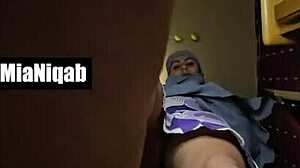 Mia’s Niqab Compilation 8 Got Arab Deepthroat and Ass Shaking. Her Submissive Vibe and Feet Play Are Insane! 🔥