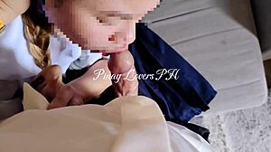 18 year old student deepthroats schoolmate