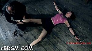 this brunette babe is a slave to hardcore toy pleasuring