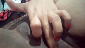 Delicious Young Latina Emo Schoolgirl Shows Creamy Pussy With Milk Inside For Fingering