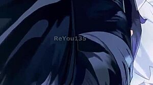 genshin impact yelan in hot 3d action