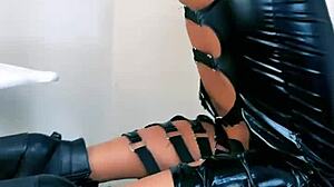 worship your mistress's huge ass in domination scene.