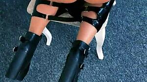 worship your mistress's huge ass in domination scene.