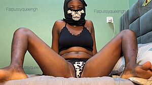 Petite Ebony Teen Moans Loudly During Hard Fucking Bent Over in Doggystyle