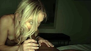 Petite blonde cum dumpster loses control draining huge black cock