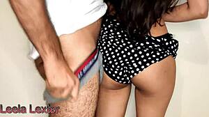 indian stepmom in saree gets rough pounding by stepson