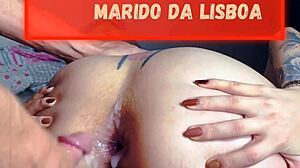 hey, melissa lisboa took it all in her ass and swallowed the cum