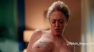 I’m obsessed with Dee Williams dominating young redhead Scarlet Skies in lesbian play