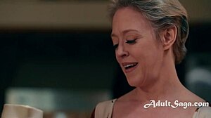 I’m obsessed with Dee Williams dominating young redhead Scarlet Skies in lesbian play