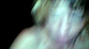 Why is this white woman sucking that big black cock so eagerly?