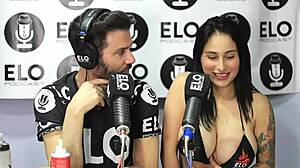 Entrevista with Elo Podcast Turns Spicy with Jenifer Play in Hot 3some