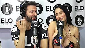 Entrevista with Elo Podcast Turns Spicy with Jenifer Play in Hot 3some