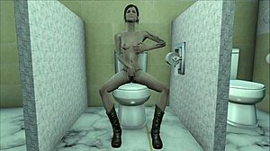 Hot sex in the toilet of Fallout 4, nothing unusual