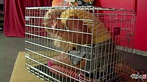 Scott Rhodes Unloads On Maxine X's Lips After Intense Fuck.