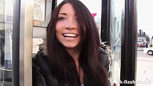 British lassie pisses her pants in front of everybody