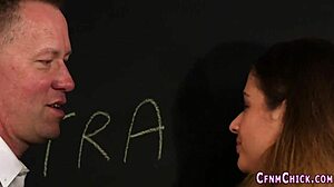 Student dominas tug cum now.