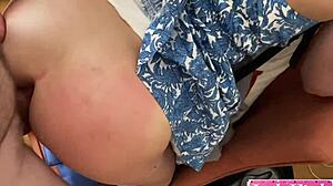 Amateur woman fucked in both holes at home - homemade