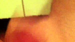 Caught wanking in the toilet today