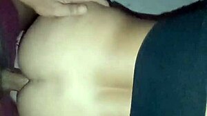 I couldn't resist and removed the condom to fuck her ass in raw anal!