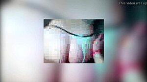 Hey, Watch This Blonde Sucking Cocks on the Bed