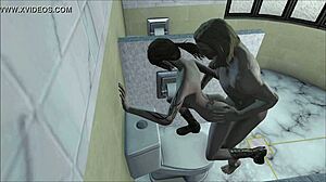 Fallout 4 Fuck In The Toilet With Hentai Skinny Brunette Doggystyle Cartoon Anime Masturbation 3d Bent Over