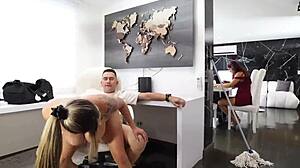 Horny Employee Fucked Roughly By Boss Jean Paulo!