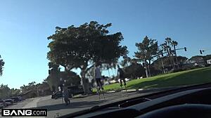 Amateur Teen Kara Faux Oiled and Creampied Outdoors