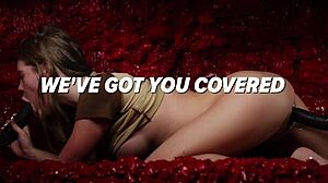 Look at this oily lotion foot closeup, toe sucking and pussy fingering